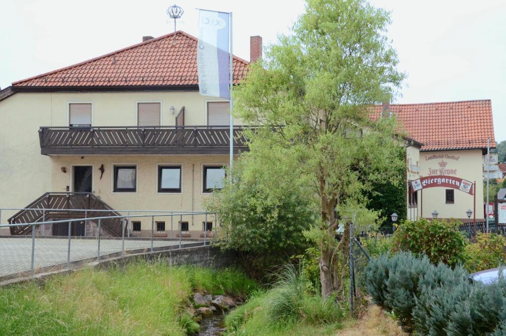 Gasthof Zur Krone Leidersbach Buitenkant foto